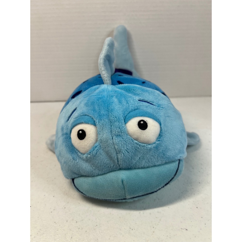 Kohls Cares Pout-Pout Fish Blue Spotted Plush Stuffed Animal Toy 12.5 Inch